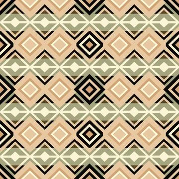 Seamless vector pattern. background texture in geometric ornamental style. Stock Illustration