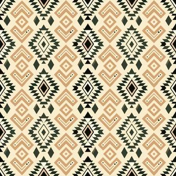 Seamless vector pattern. background texture in geometric ornamental style. Stock Illustration