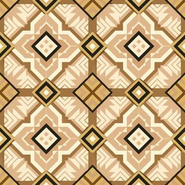 Seamless vector pattern. background texture in geometric ornamental style. Stock Illustration