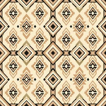 Seamless vector pattern. background texture in geometric ornamental style. Stock Illustration