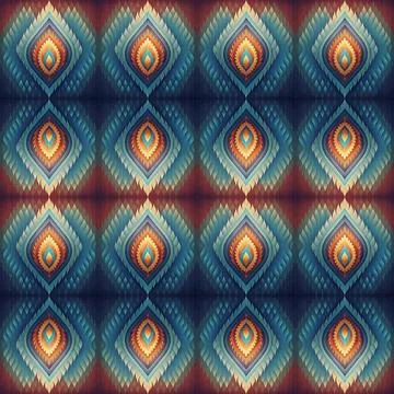 Seamless vector pattern. background texture in geometric ornamental style. Stock Illustration