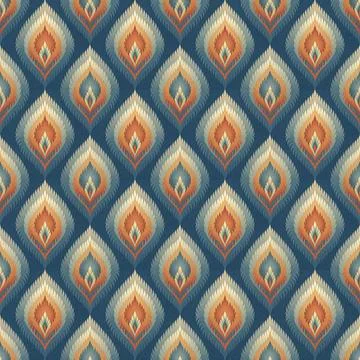 Seamless vector pattern. background texture in geometric ornamental style. Stock Illustration