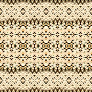 Seamless vector pattern. background texture in geometric ornamental style. Stock Illustration