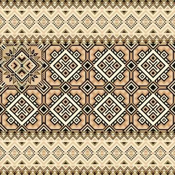 Seamless vector pattern. background texture in geometric ornamental style. Stock-Illustration