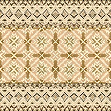 Seamless vector pattern. background texture in geometric ornamental style. Stock Illustration