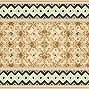 Seamless vector pattern. background texture in geometric ornamental style. Stock Illustration