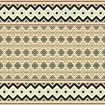 Seamless vector pattern. background texture in geometric ornamental style. Stock Illustration