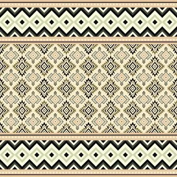 Seamless vector pattern. background texture in geometric ornamental style. Stock Illustration