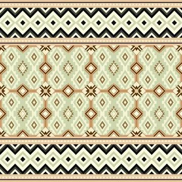 Seamless vector pattern. background texture in geometric ornamental style. Stock Illustration