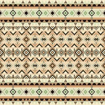 Seamless vector pattern. background texture in geometric ornamental style. Stock Illustration