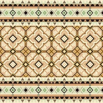 Seamless vector pattern. background texture in geometric ornamental style. Stock Illustration