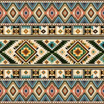 Seamless vector pattern. background texture in geometric ornamental style. Stock Illustration