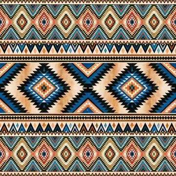 Seamless vector pattern. background texture in geometric ornamental style. Stock Illustration