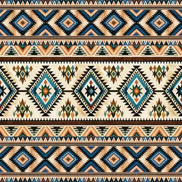 Seamless vector pattern. background texture in geometric ornamental style. Stock Illustration