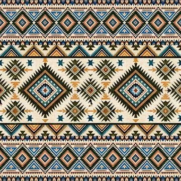 Seamless vector pattern. background texture in geometric ornamental style. Stock Illustration