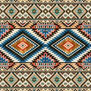 Seamless vector pattern. background texture in geometric ornamental style. Illustrazione stock