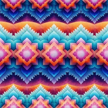 Seamless vector pattern. background texture in geometric ornamental style. Stock-Illustration