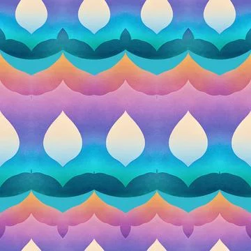 Seamless vector pattern. background texture in geometric ornamental style. Stock Illustration