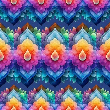 Seamless vector pattern. background texture in geometric ornamental style. Illustrazione stock