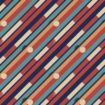 Seamless vector pattern. background texture in geometric ornamental style. Stock-Illustration