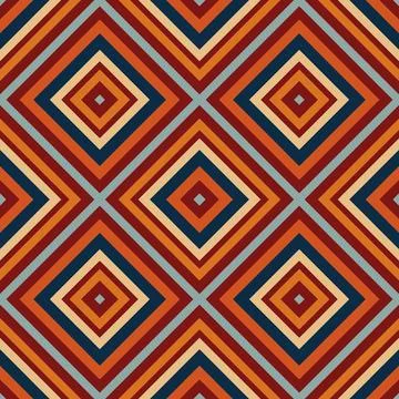 Seamless vector pattern. background texture in geometric ornamental style. Stock Illustration