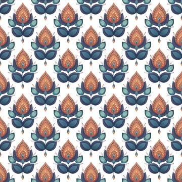 Seamless vector pattern. background texture in geometric ornamental style. Stock Illustration