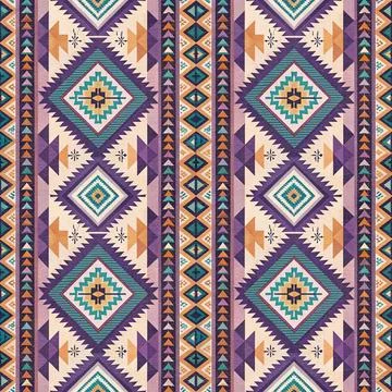 Seamless vector pattern. background texture in geometric ornamental style. Stock Illustration