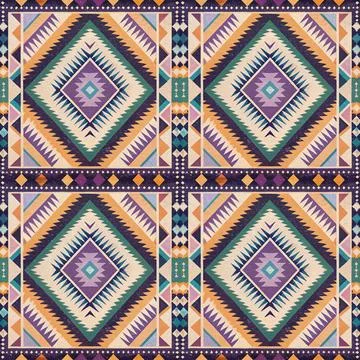 Seamless vector pattern. background texture in geometric ornamental style. Illustrazione stock