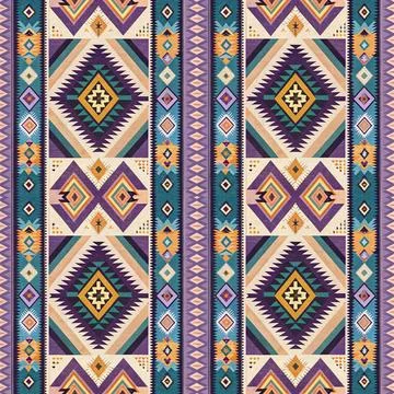 Seamless vector pattern. background texture in geometric ornamental style. Illustrazione stock