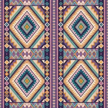 Seamless vector pattern. background texture in geometric ornamental style. Stock Illustration