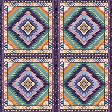 Seamless vector pattern. background texture in geometric ornamental style. Stock Illustration