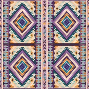 Seamless vector pattern. background texture in geometric ornamental style. Stock Illustration