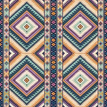Seamless vector pattern. background texture in geometric ornamental style. Stock Illustration