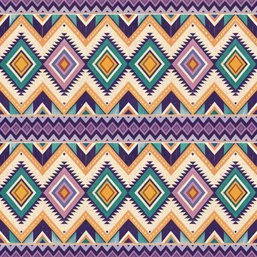 Seamless vector pattern. background texture in geometric ornamental style. Stock Illustration