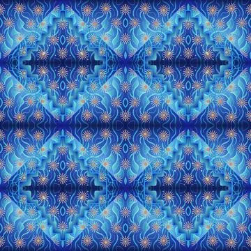 Seamless vector pattern. background texture in geometric ornamental style. Stock-Illustration