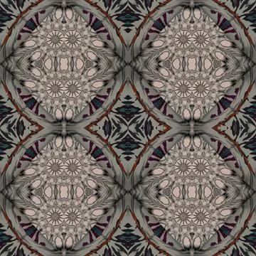 Seamless vector pattern. background texture in geometric ornamental style. Stock Illustration