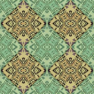 Seamless vector pattern. background texture in geometric ornamental style. Stock Illustration