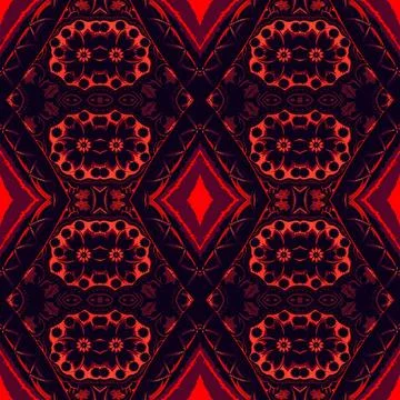 Seamless vector pattern. background texture in geometric ornamental style. Stock Illustration