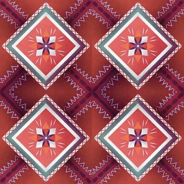 Seamless vector pattern. background texture in geometric ornamental style. Stock Illustration