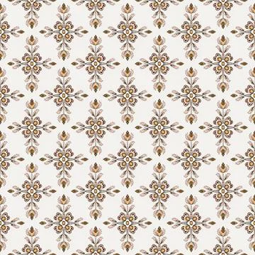 Seamless vector pattern. background texture in geometric ornamental style. Stock Illustration