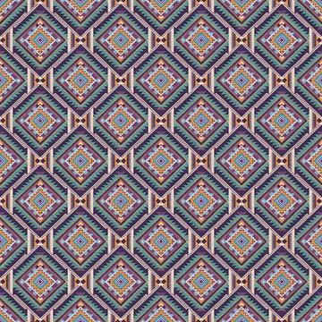 Seamless vector pattern. background texture in geometric ornamental style. Illustrazione stock
