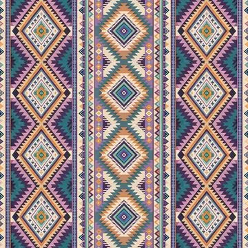 Seamless vector pattern. background texture in geometric ornamental style. Illustrazione stock