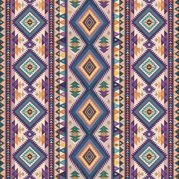 Seamless vector pattern. background texture in geometric ornamental style. Stock Illustration