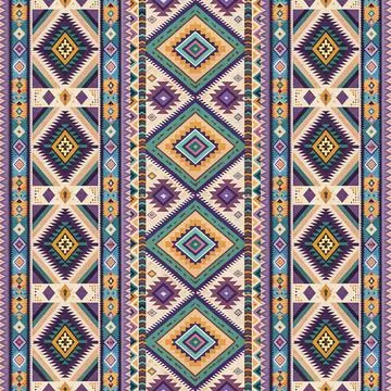 Seamless vector pattern. background texture in geometric ornamental style. Stock Illustration