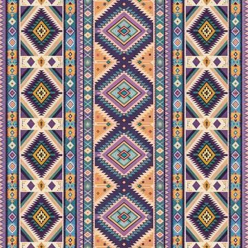 Seamless vector pattern. background texture in geometric ornamental style. Stock Illustration