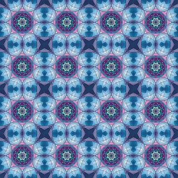 Seamless vector pattern. background texture in geometric ornamental style. Stock Illustration