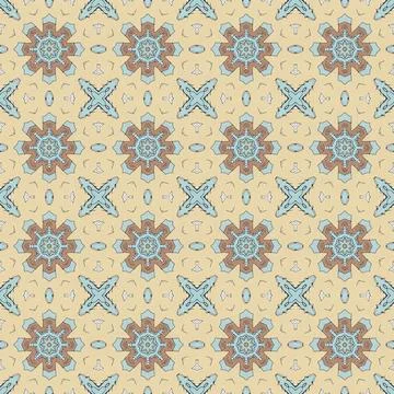 Seamless vector pattern. background texture in geometric ornamental style. Illustrazione stock
