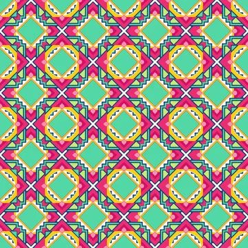Seamless vector pattern. background texture in geometric ornamental style. Stock Illustration