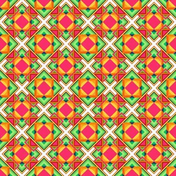 Seamless vector pattern. background texture in geometric ornamental style. イラスト素材