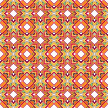 Seamless vector pattern. background texture in geometric ornamental style. Stock Illustration